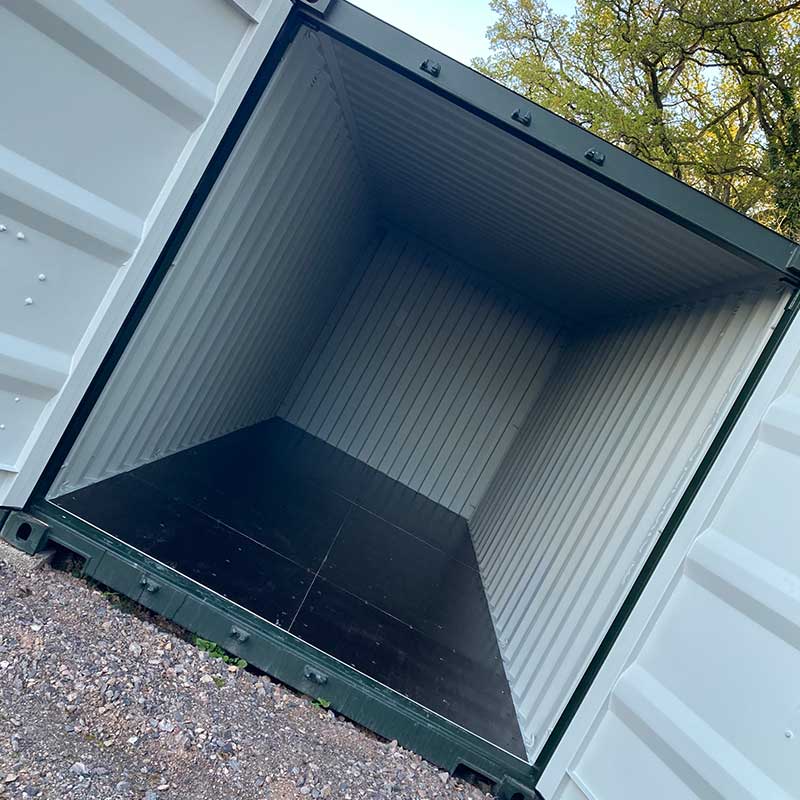 Weston Rentals - internal image of a storage container